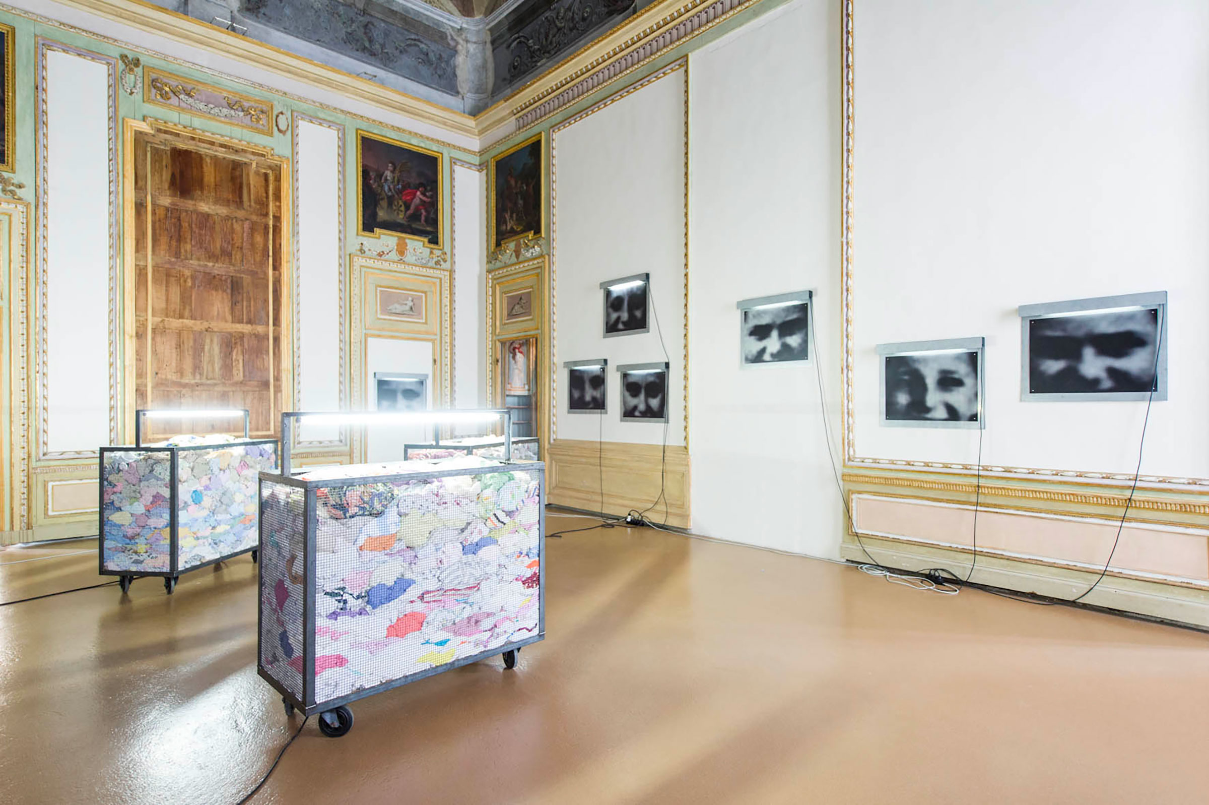 Christian Boltanski, Children, 2011, Containers, 2010
